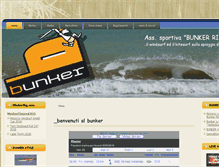 Tablet Screenshot of bunker-rimini.com